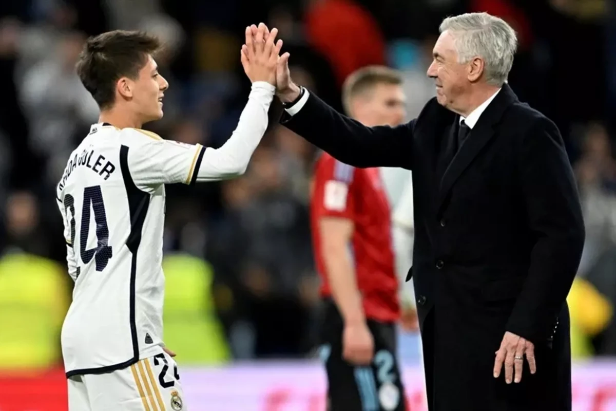 Ancelotti ÇL matçı öncəsi Arda Gülərlə görüşdü: Hazır ol