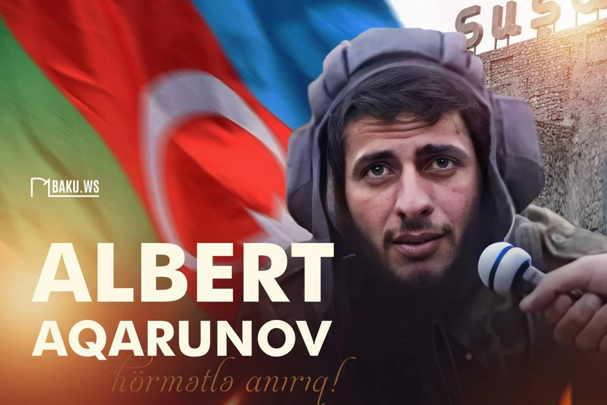 Milli Qəhrəman Albert Aqarunovun anım günüdür