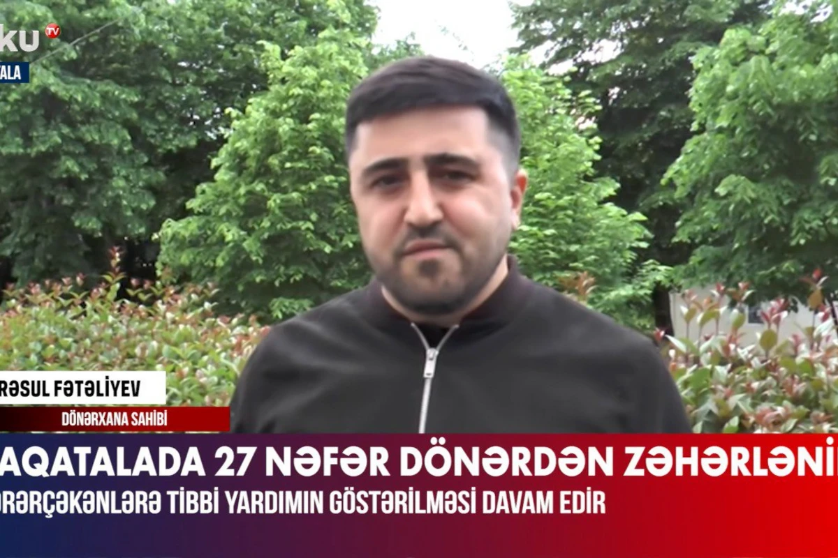 Zaqataladakı dönərxananın sahibi danışdı: Problem toyuqdadır - VİDEO