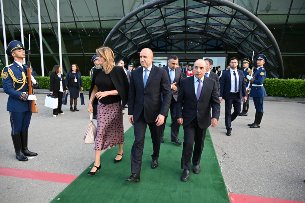 Bolqarıstan Prezidenti Rumen Radevin Azərbaycana rəsmi səfəri başa çatıb