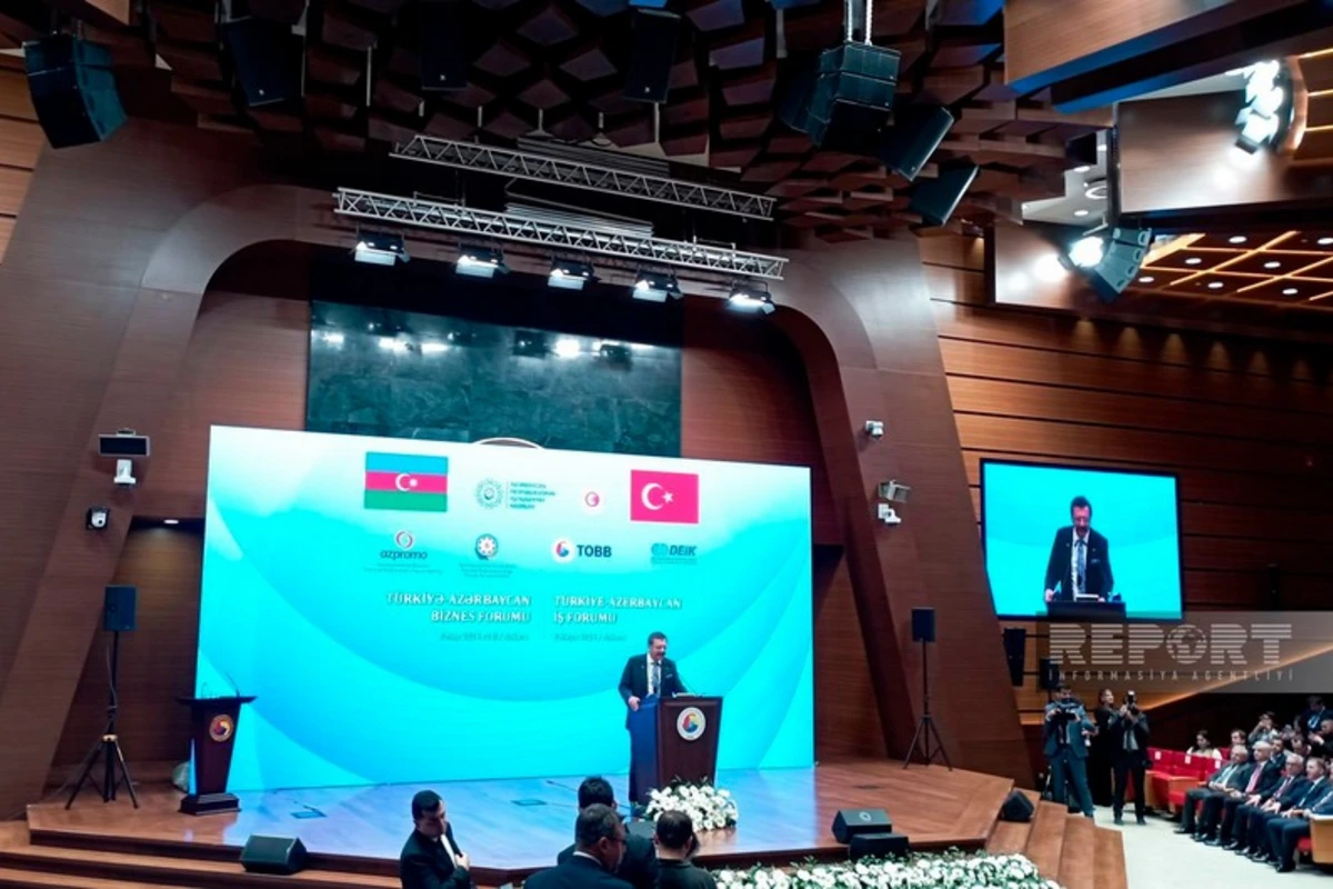 Azərbaycan-Türkiyə Biznes Forumu keçirilib - YENİLƏNİB - FOTO