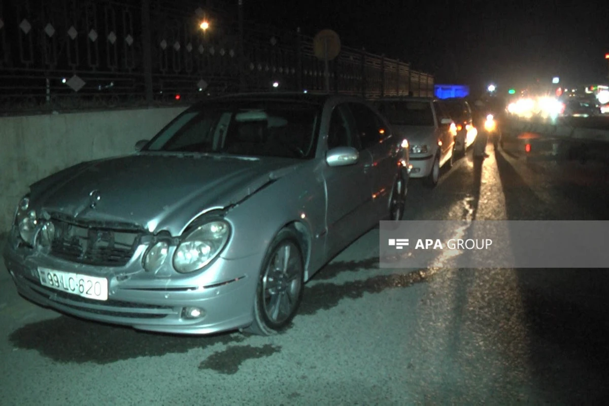 Bakıda zəncirvari ağır yol qəzası baş verib, xəsarət alan var - FOTO