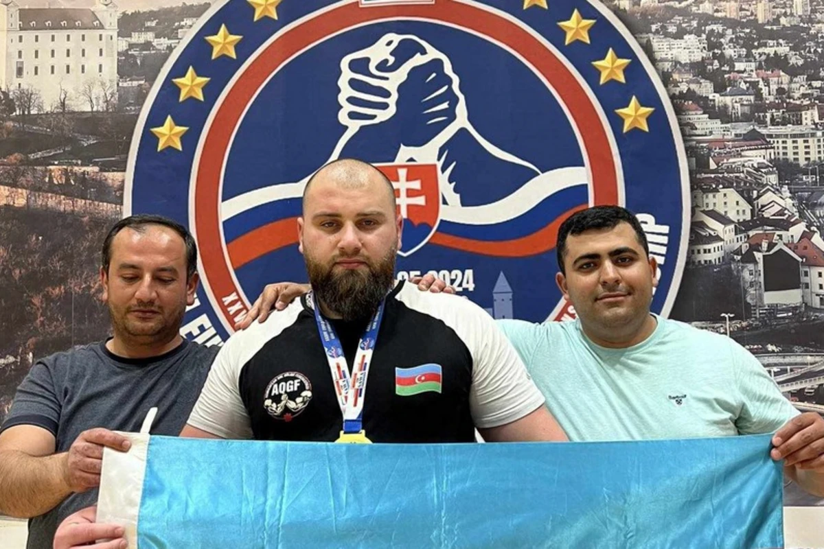 Azərbaycanlı qol güləşçisi Avropa Çempionu oldu