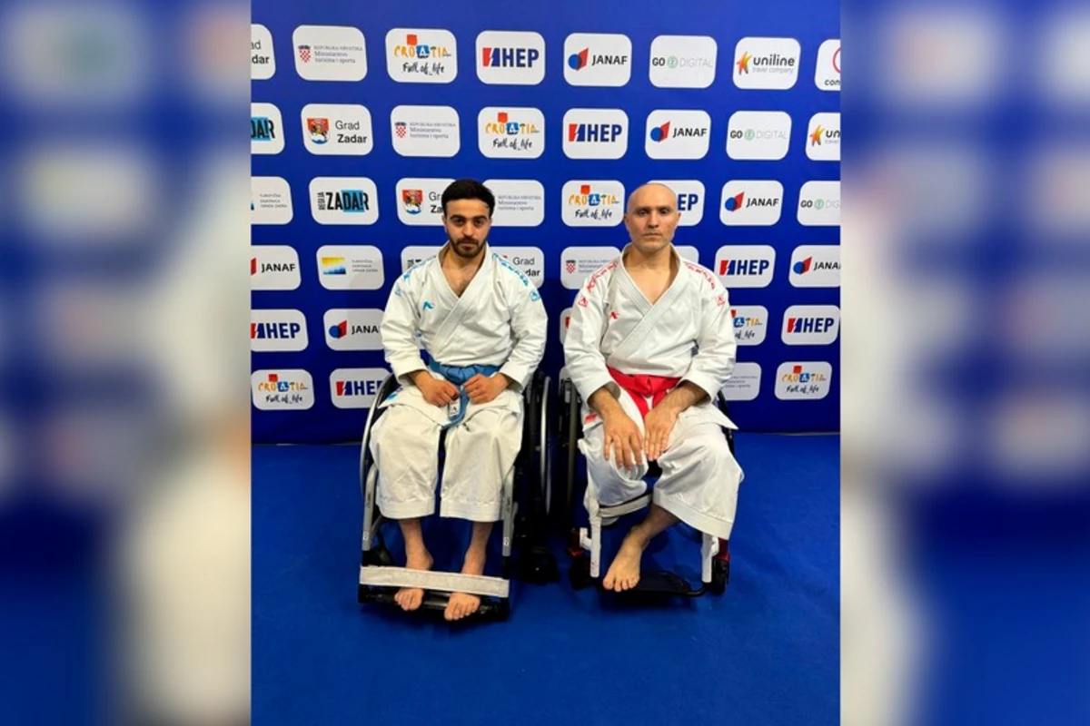 Qazi parakarateçilər ilk dəfə Avropa çempionatında qızıl və gümüş medallar qazanıblar - FOTO