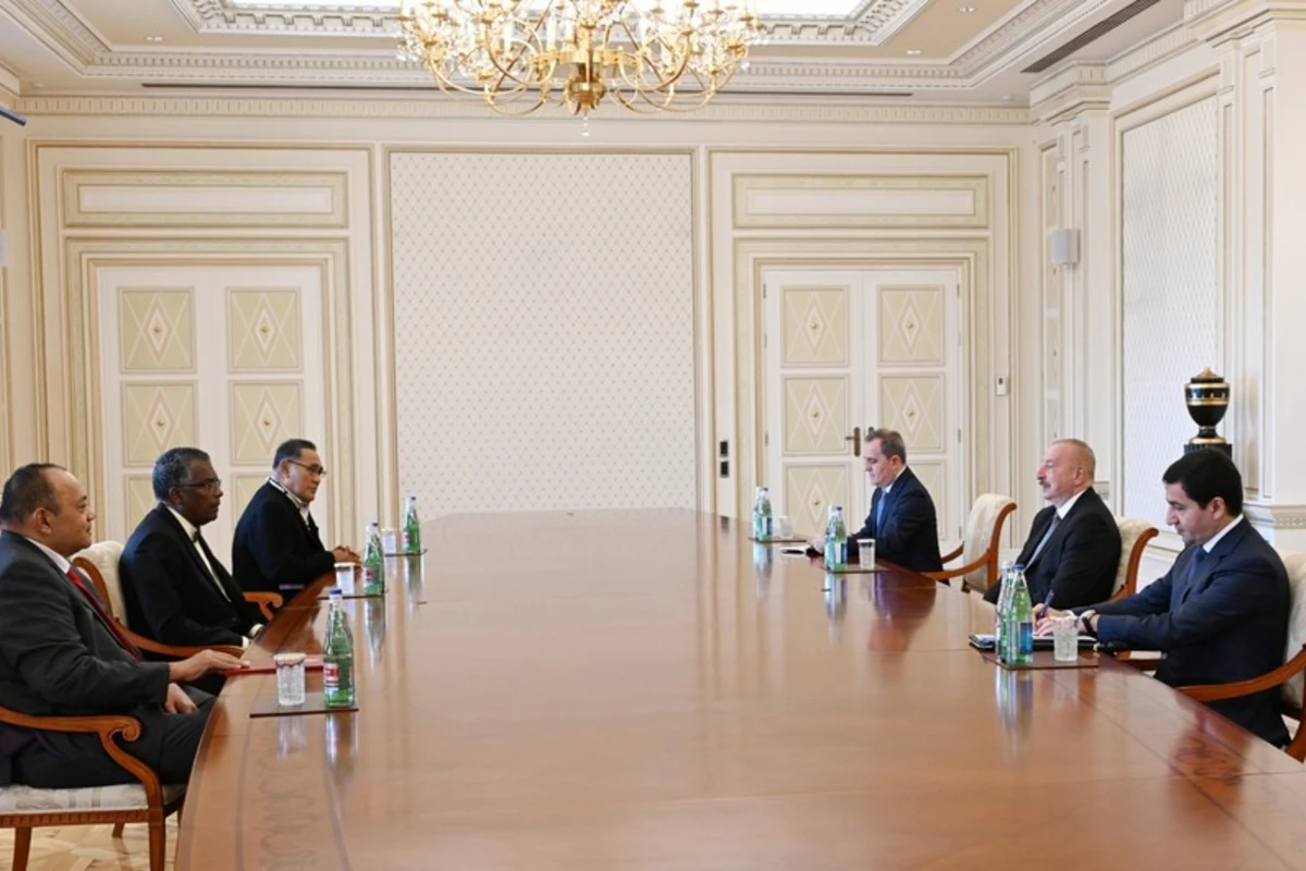 Prezident İlham Əliyev qəbul keçirib - YENİLƏNİB - FOTO