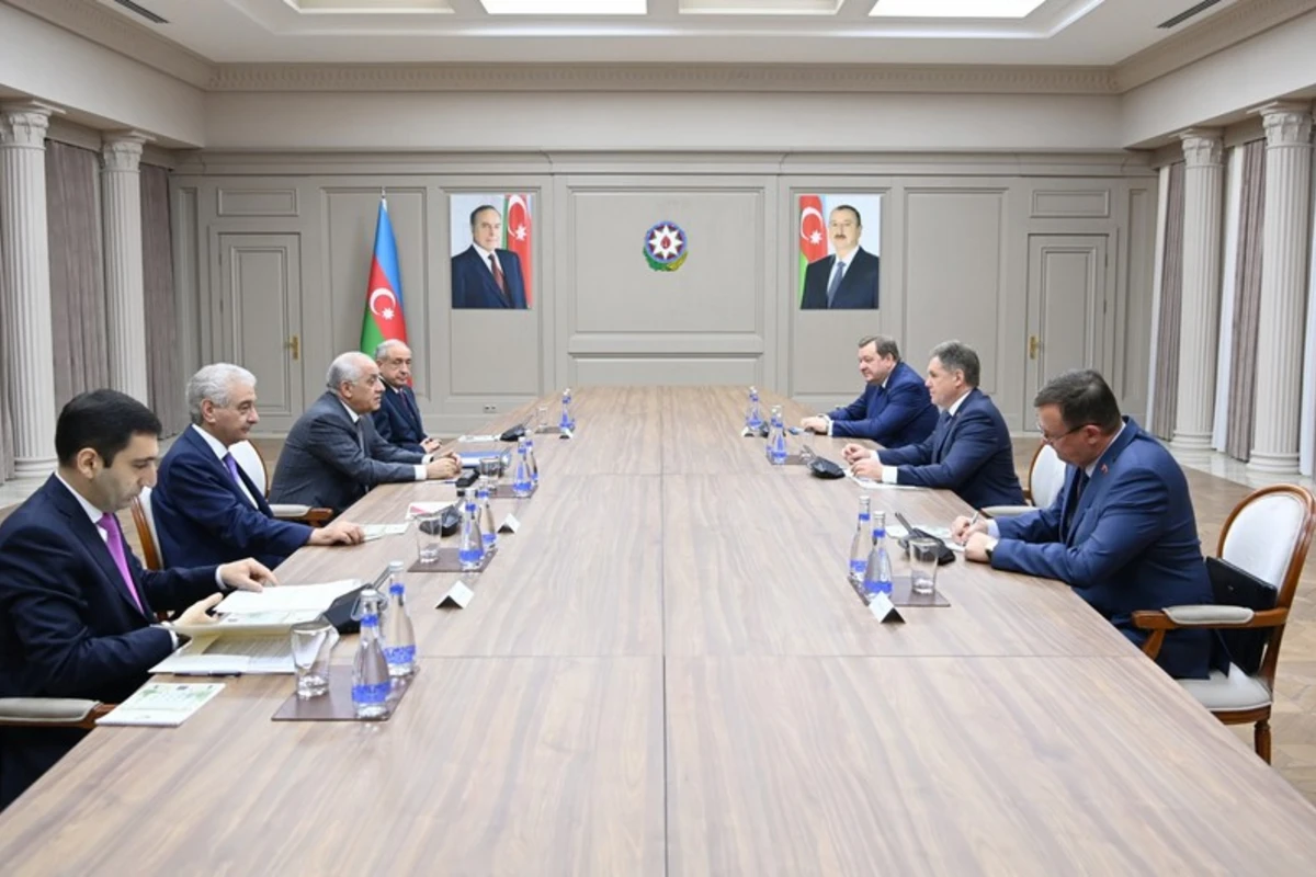 Əli Əsədov belaruslu həmkarı ilə gələcək qarşılıqlı fəaliyyət perspektivlərini müzakirə edib