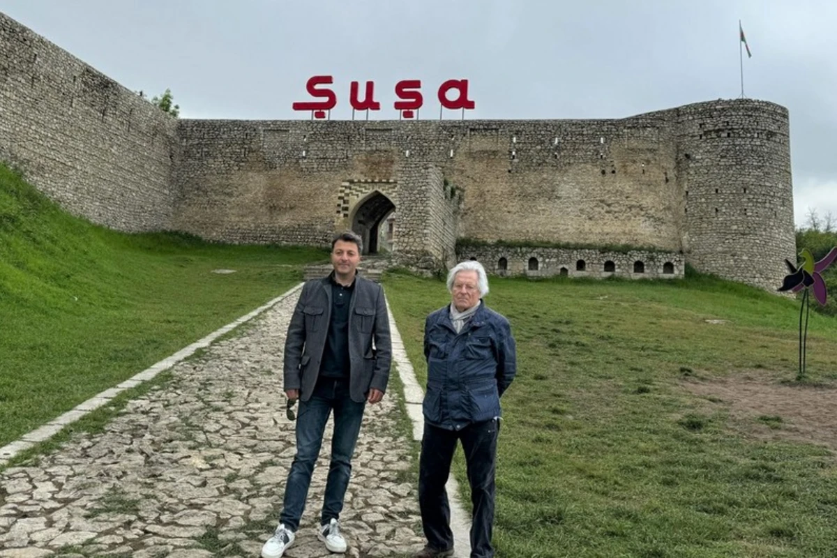 Avropa Parlamentinin deputatı Şuşada olub - FOTO