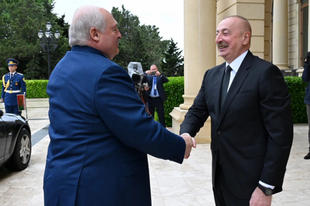Aleksandr Lukaşenkonun rəsmi qarşılanma mərasimi olub - FOTO