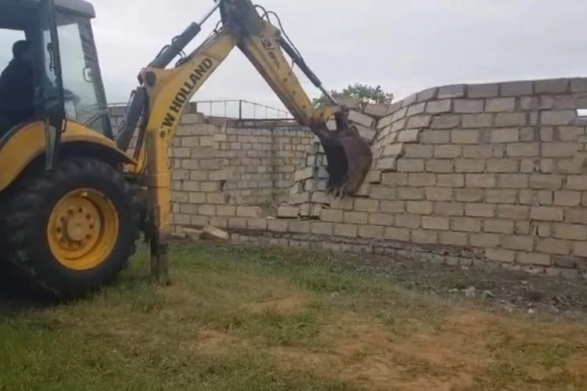 2 rayonda qanunsuz tikintinin qarşısı alındı - FOTO/VİDEO