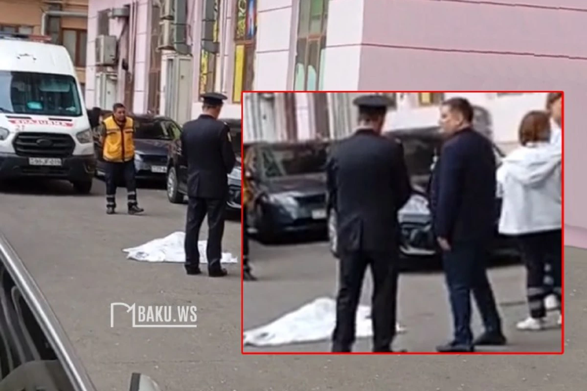15-летняя девушка выбросилась из окна здания в Баку - ВИДЕО