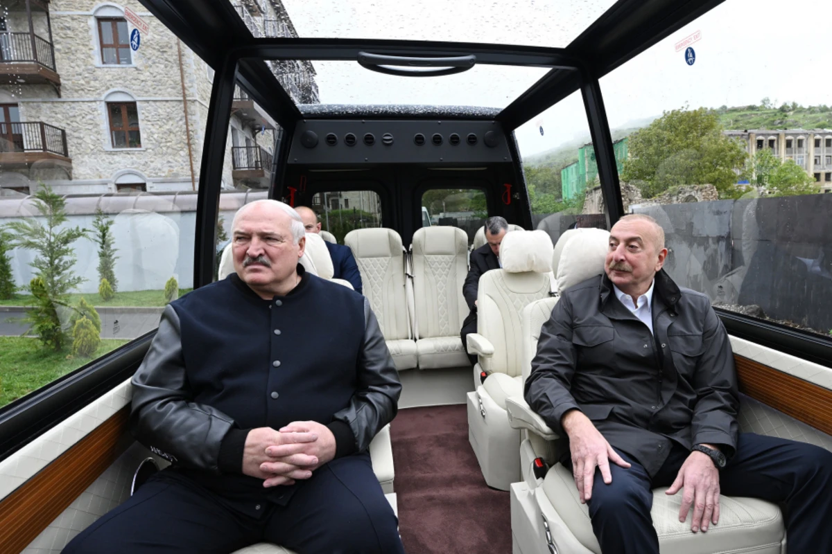Президенты Ильхам Алиев и Александр Лукашенко посетили город Шуша - ФОТО