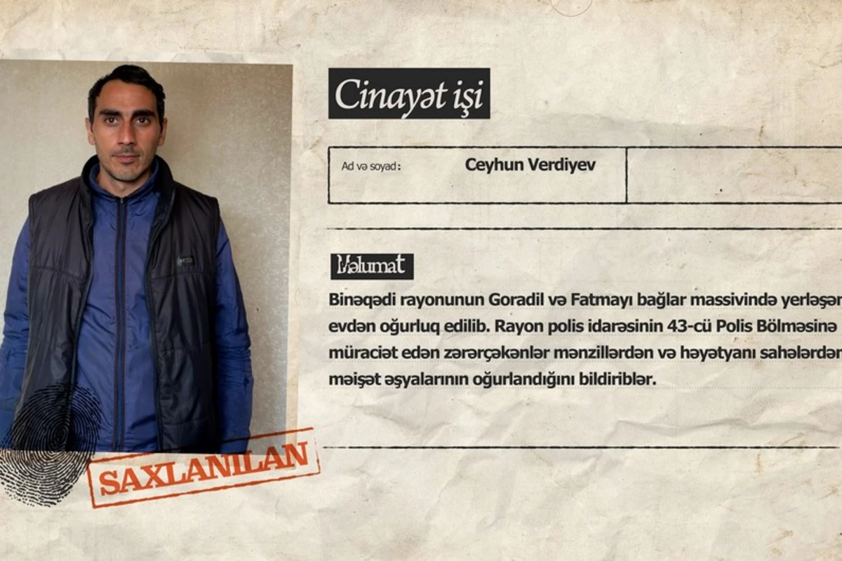 Bakıda evdən oğurluq oldu - Usta saxlanıldı - VİDEO Bakıda evdən oğurluq oldu - Usta saxlanıldı - VİDEO