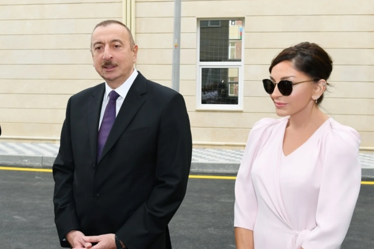 İlham Əliyev və Mehriban Əliyeva Zəngilan məscidinin açılışında iştirak ediblər