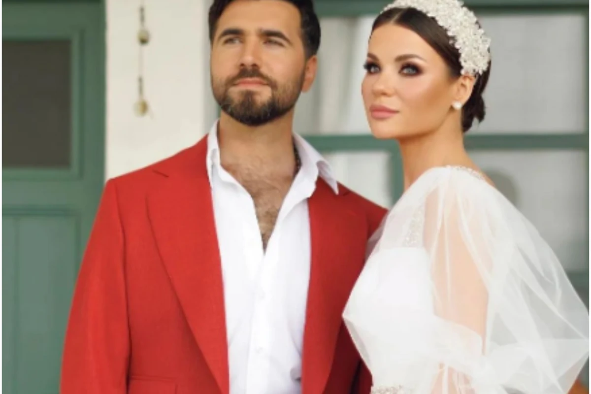 Azərbaycanlı müğənni ukraynalı xanımla evləndi - FOTO/VİDEO