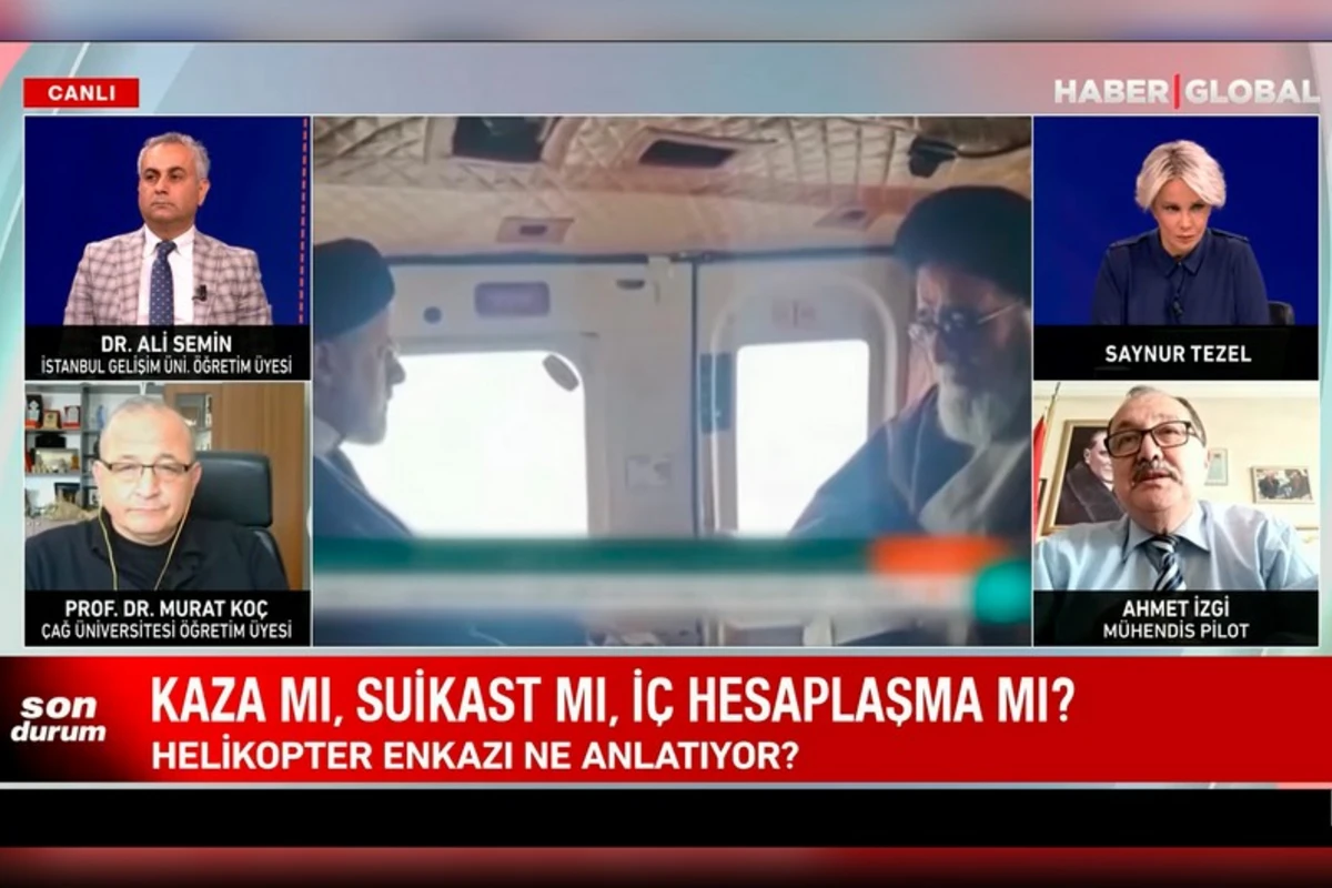 Rəisinin həlak olduğu helikopter qəzası necə baş verib? - Mühəndis Pilot Əhməd İzgi DANIŞDI - VİDEO