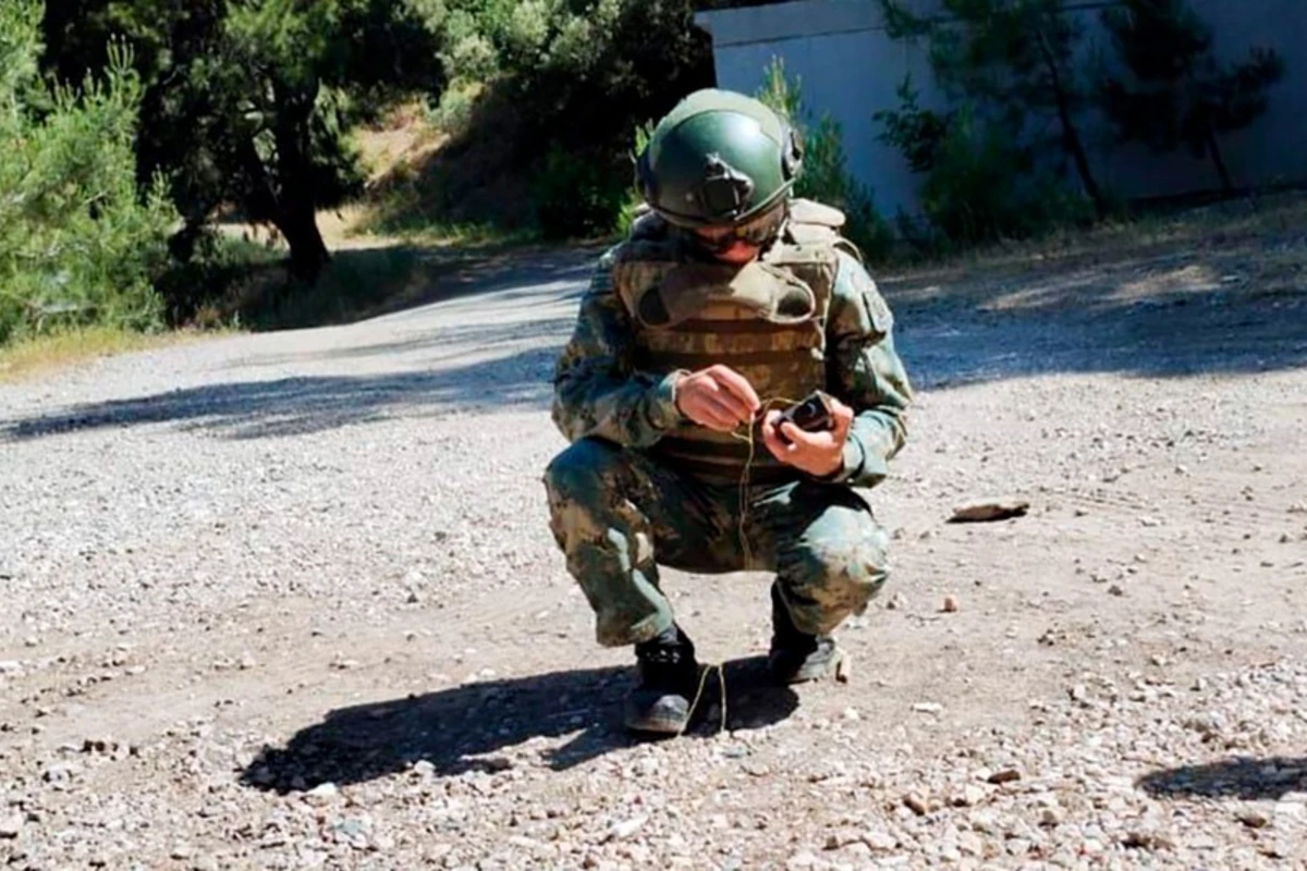 Azərbaycan hərbçiləri Türkiyədə keçirilən kursda iştirak edirlər - FOTO