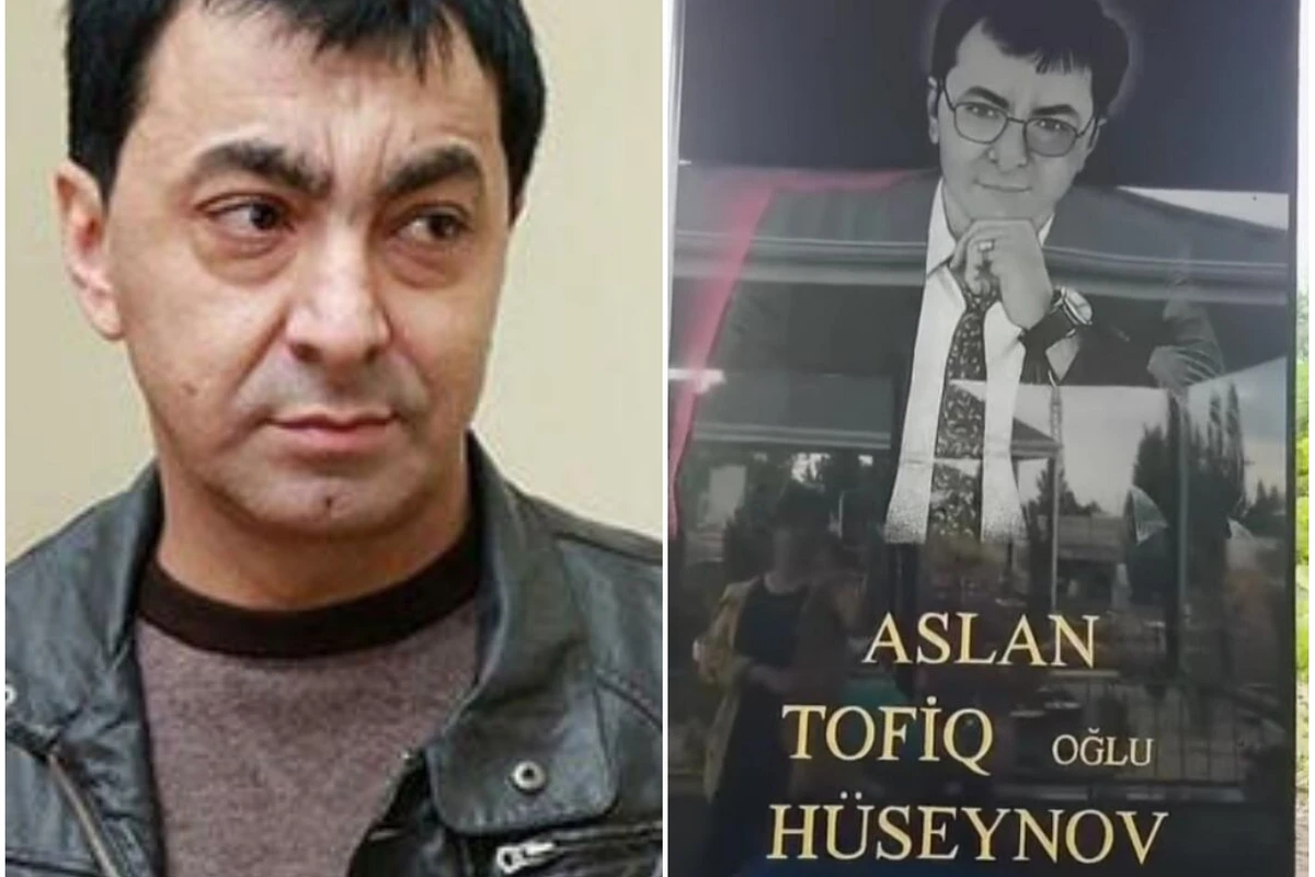 Mərhum müğənni Aslan Hüseynovun Gəncədəki məzarı - VİDEO