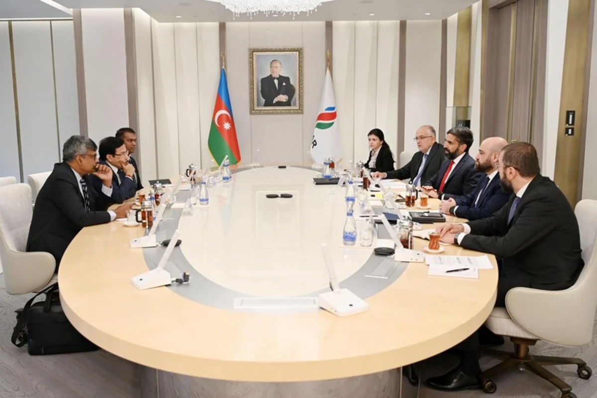 SOCAR-la Hindistan şirkəti arasında əməkdaşlıq imkanları müzakirə edilib - FOTO
