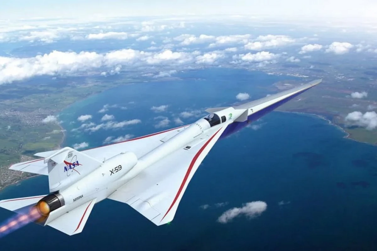 В NASA назвали сроки первого полета сверхзвукового самолета X-59