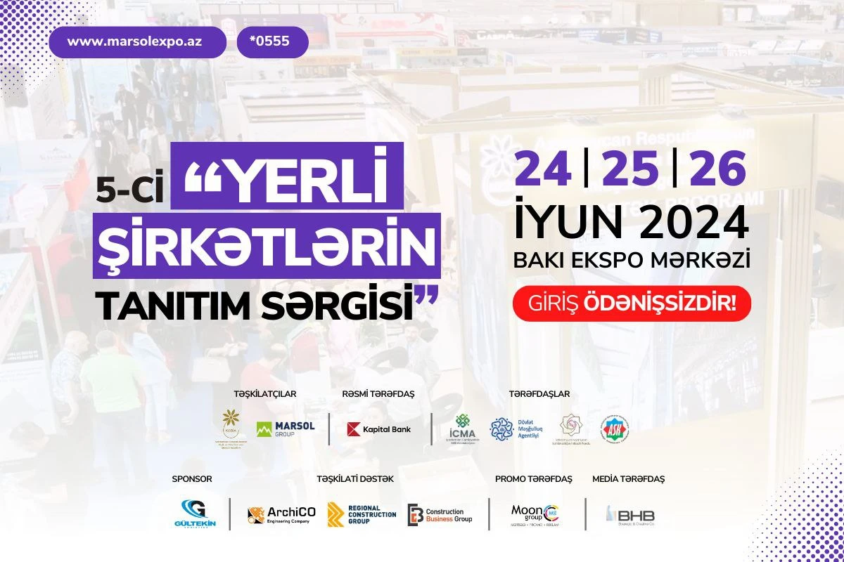 Yerli şirkətlərin tanıtım sərgisi