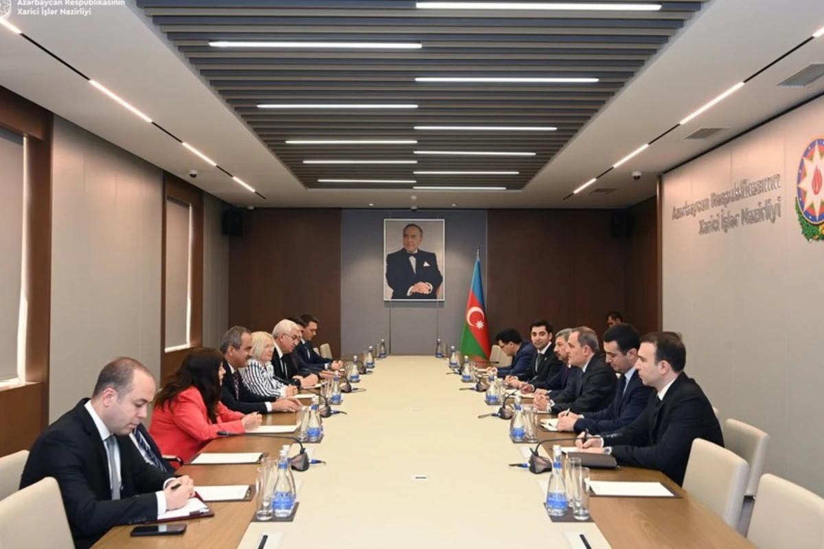 Ceyhun Bayramov Türkiyə parlamentinin komissiya sədri ilə görüşüb - FOTO