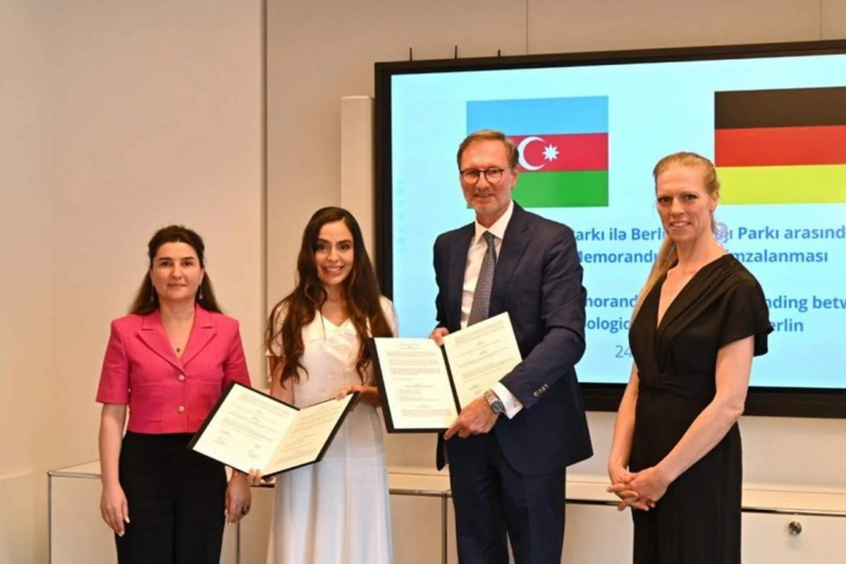 Leyla Əliyeva Berlində işgüzar səfərdə olub - FOTO