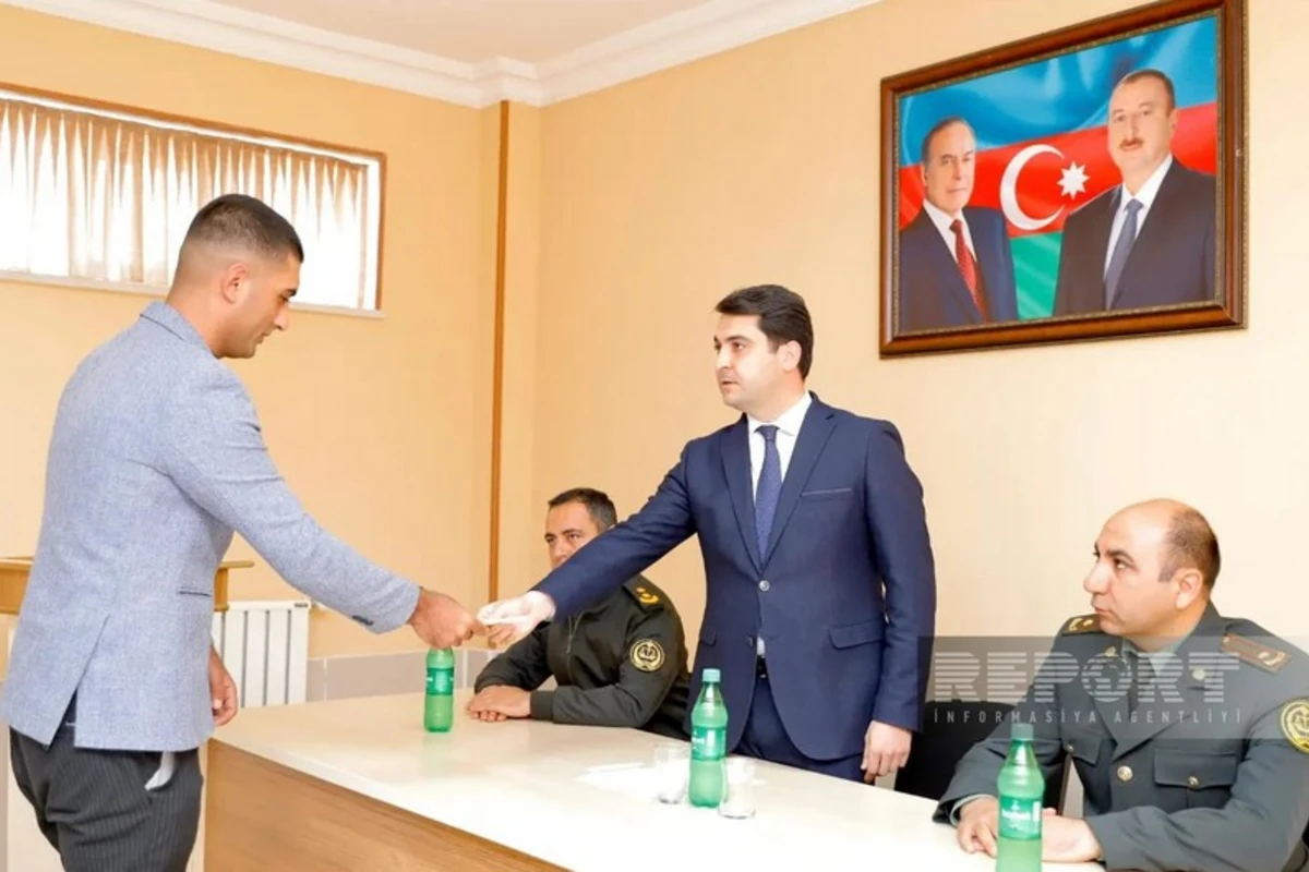 Əfv sərəncamı Naxçıvanda icra edilib, bir məhkum azad edilib - FOTO