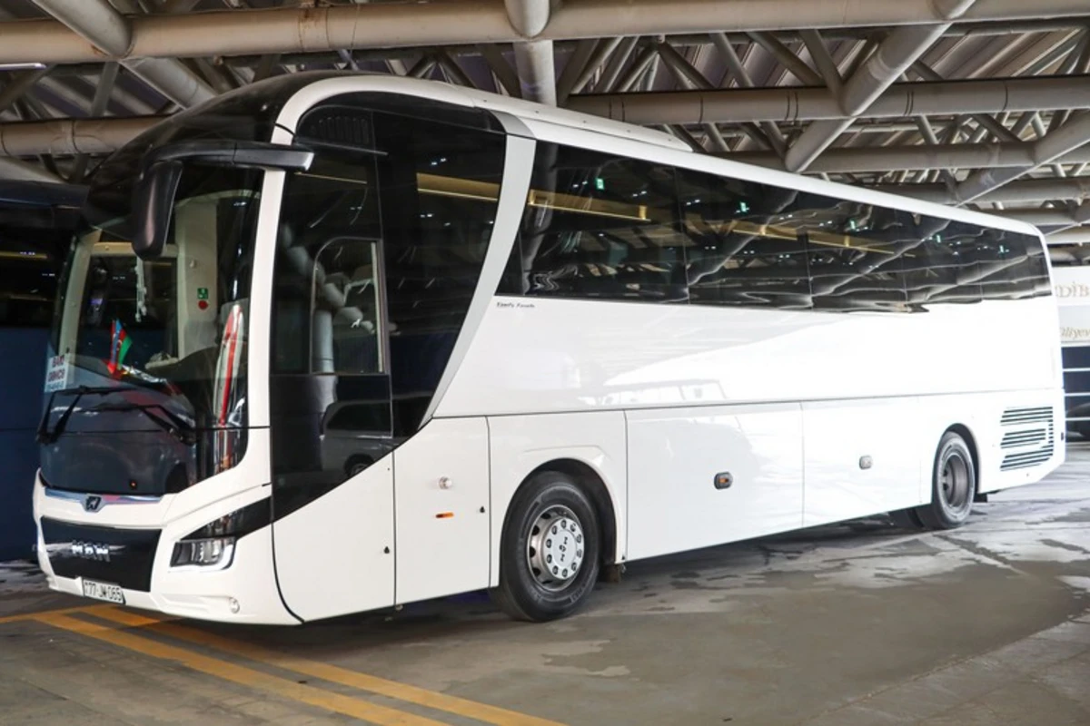 Bakı-Gəncə avtobusları yenilənib - FOTO