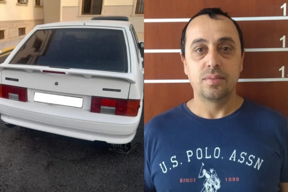 Narkotik vasitənin təsiri altında avtomobil idarə edən sürücü həbs olundu - FOTO