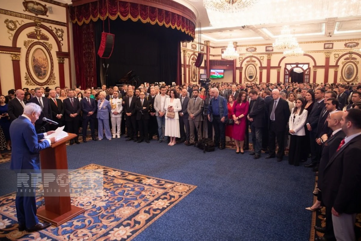 В Москве состоялся торжественный прием в честь Дня независимости Азербайджана - ФОТО