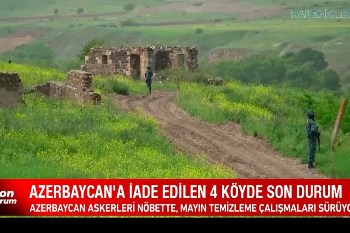 Haber Global Azərbaycana qaytarılan dörd kənddən yeni görüntülər yayımlayıb - VİDEO