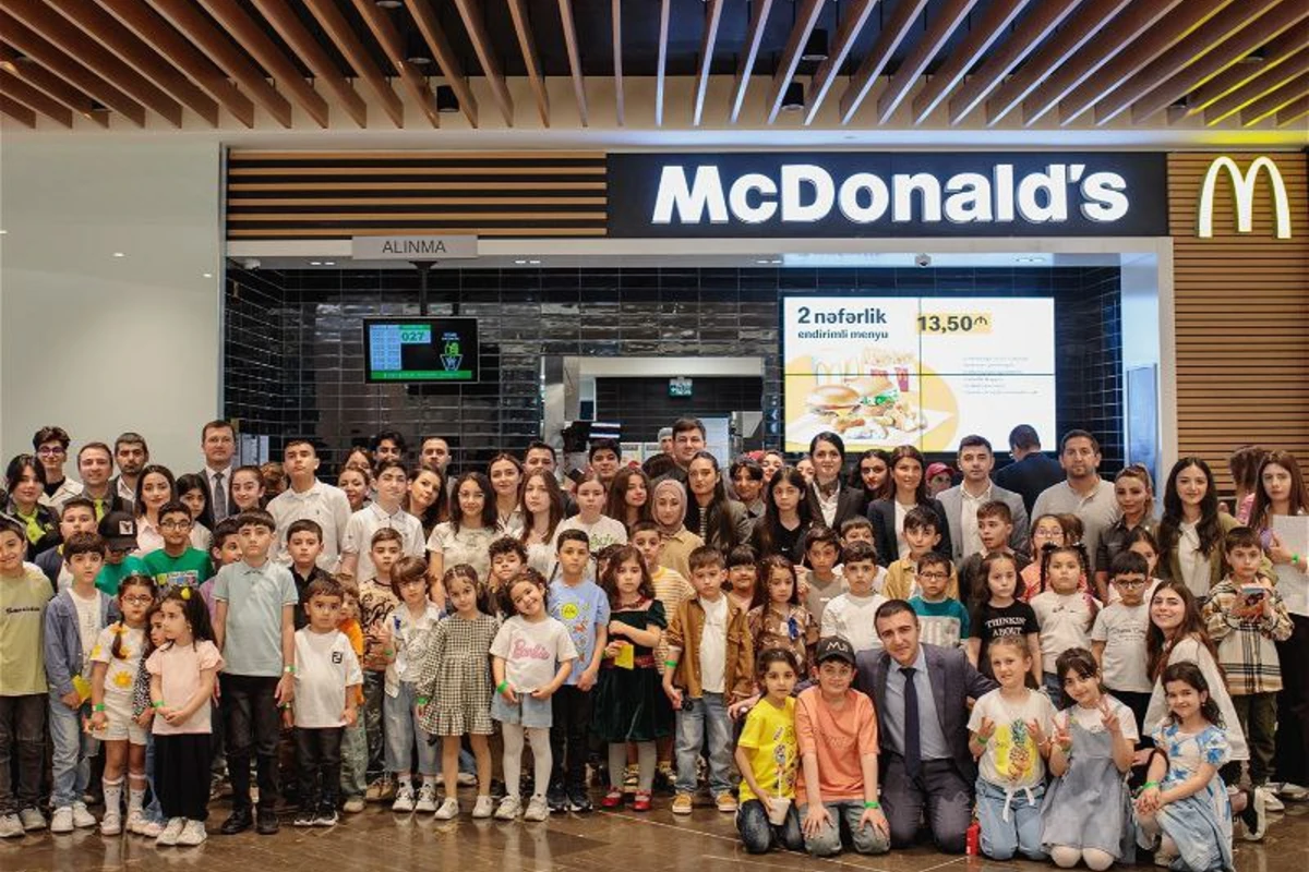 “McDonald’s Azərbaycan” və DSMF şəhid övladları üçün tədbir təşkil ediblər - FOTO/VİDEO