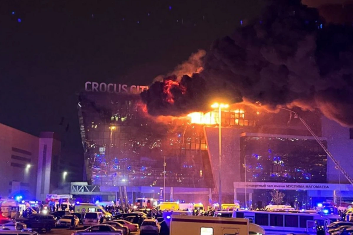 Crocusda baş verən terror aktında zərərçəkənlərin sayı AÇIQLANDI