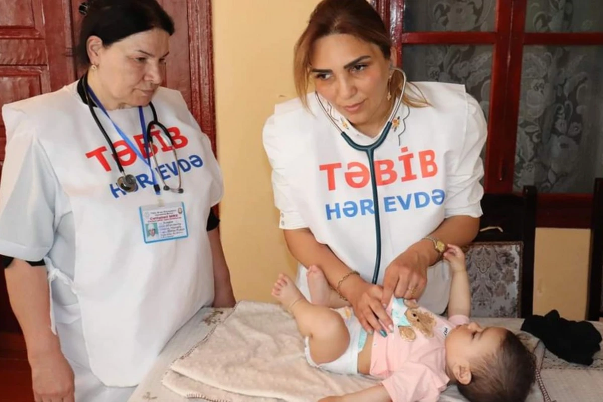 Cəlilabadda peyvənddən kənarda qalan uşaqlar vaksinasiyaya cəlb edilib - FOTO