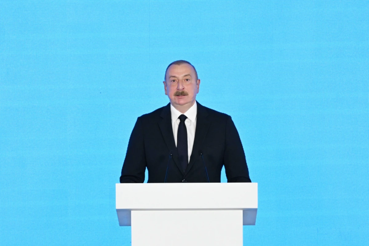 Президент Ильхам Алиев: Бакинская энергетическая неделя охватывает все сегменты энергетической политики