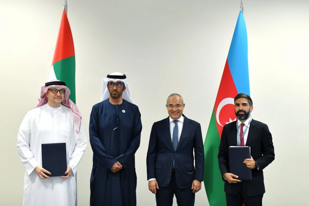 “SOCAR və “Masdar” arasında üç bərpa olunan enerji layihəsi üzrə Səhmdarlar Sazişləri imzalanıb - YENİLƏNİB - FOTO