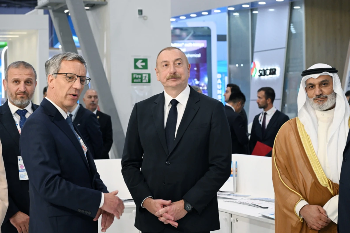 Президент выступил на открытии 29-й выставки Caspian Oil&amp;Gas и 12-й выставки Caspian Power - ОБНОВЛЕНО/ФОТО