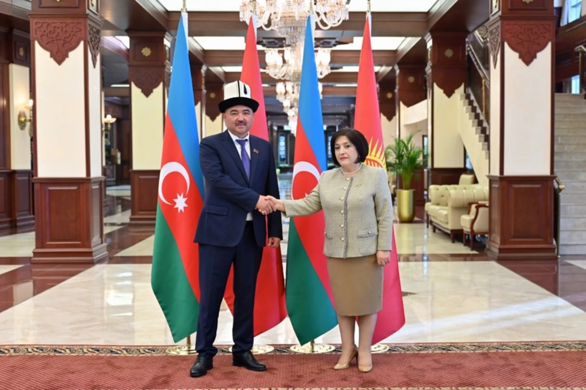Sahibə Qafarova qırğız həmkarına regionda sülhün əldə olunması ilə bağlı atılan addımlardan danışıb - FOTO