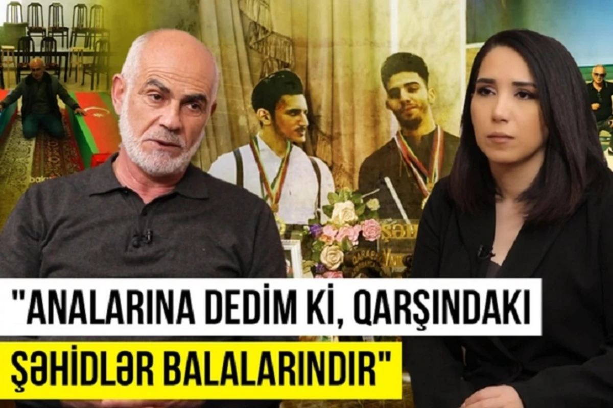 Eyni anda, eyni yerdə şəhid olan qardaşların atası: Üzlərini açdım ki, sanki gülürlər - VİDEO