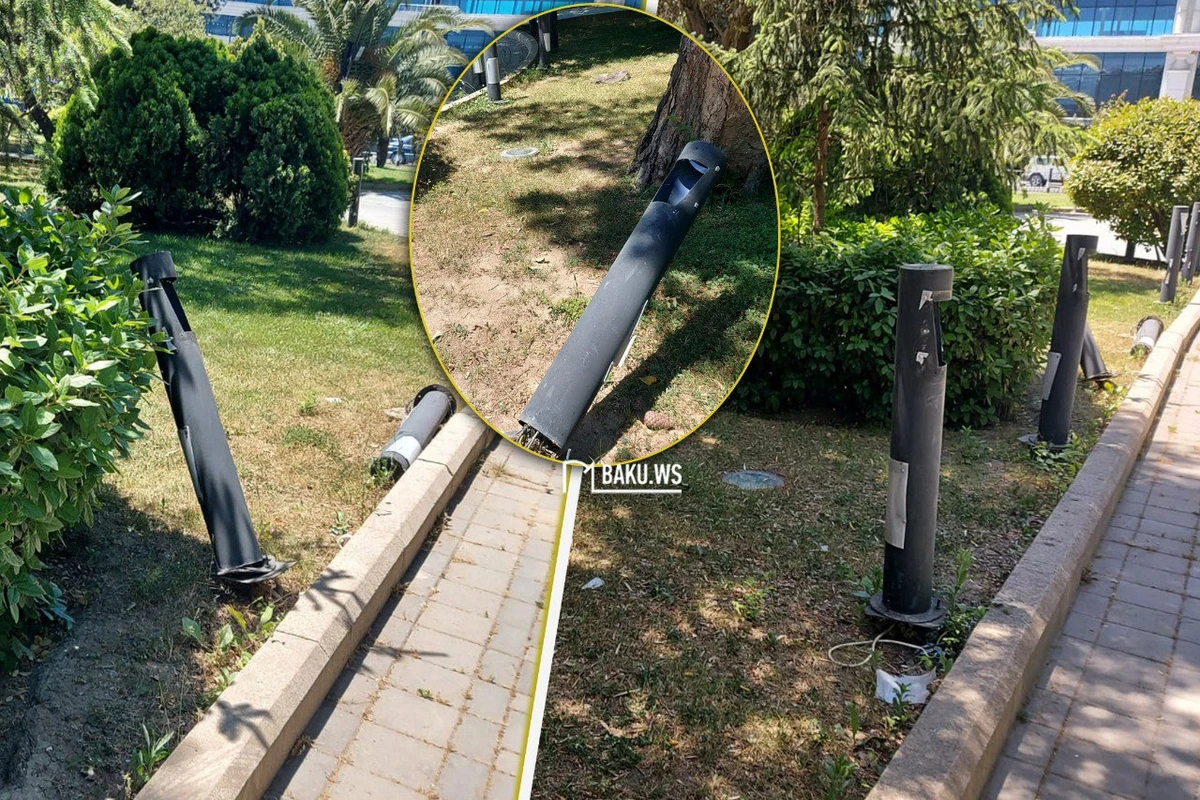 Bakıdakı bu parkda əyləşmək üçün skamya yoxdur - FOTO/VİDEO