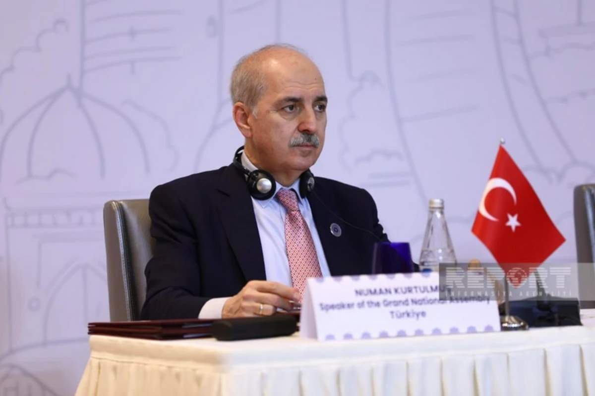 Türkiyə Böyük Millət Məclisinin sədri Bakıya gəlib