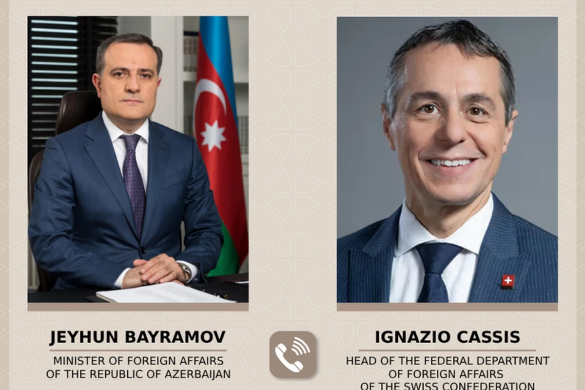 Ceyhun Bayramov isveçrəli həmkarı ilə COP29 çərçivəsində görülən işləri müzakirə edib
