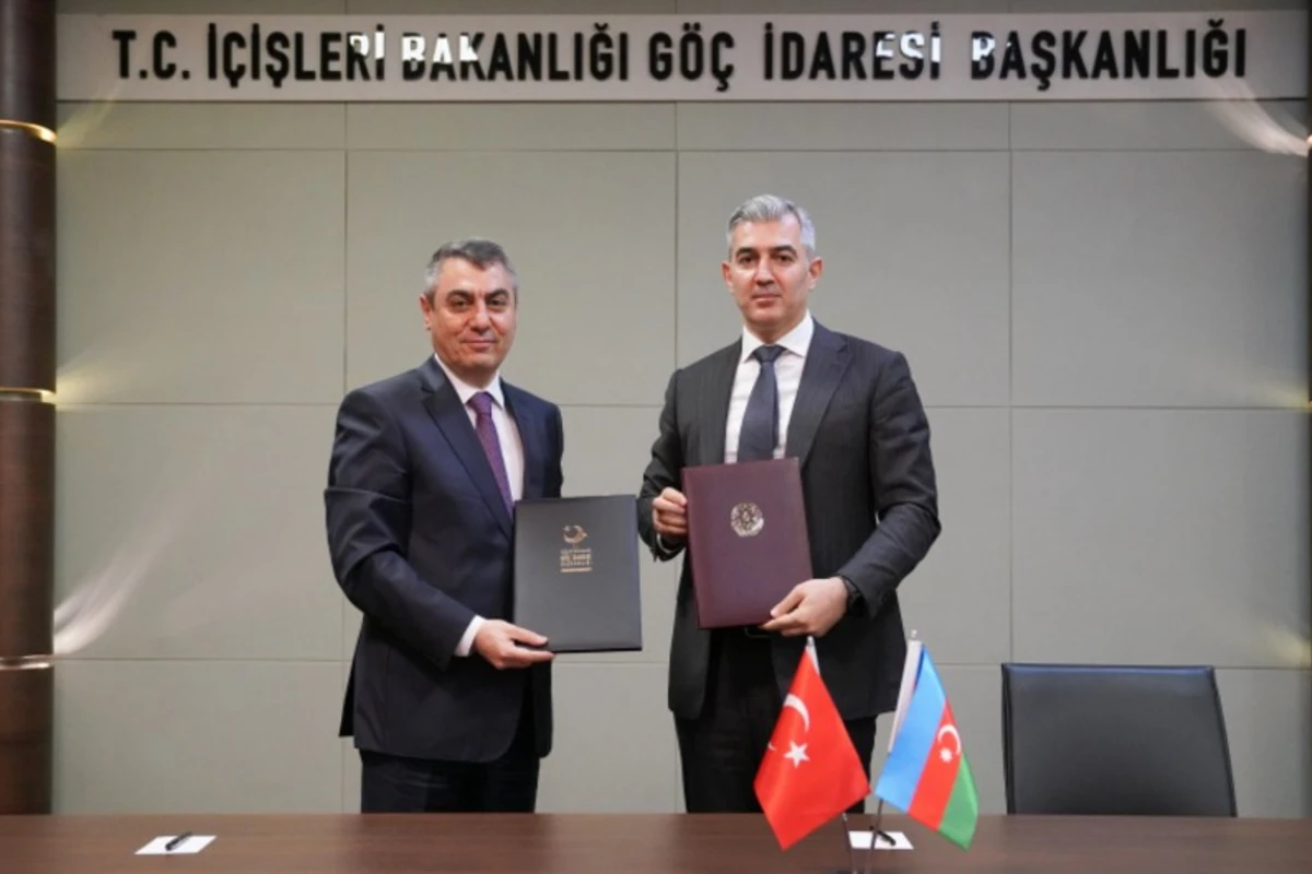 DMX rəisi Türkiyədə bir sıra görüşlər keçirib, miqrasiya sahəsində əməkdaşlığa dair saziş imzalanıb