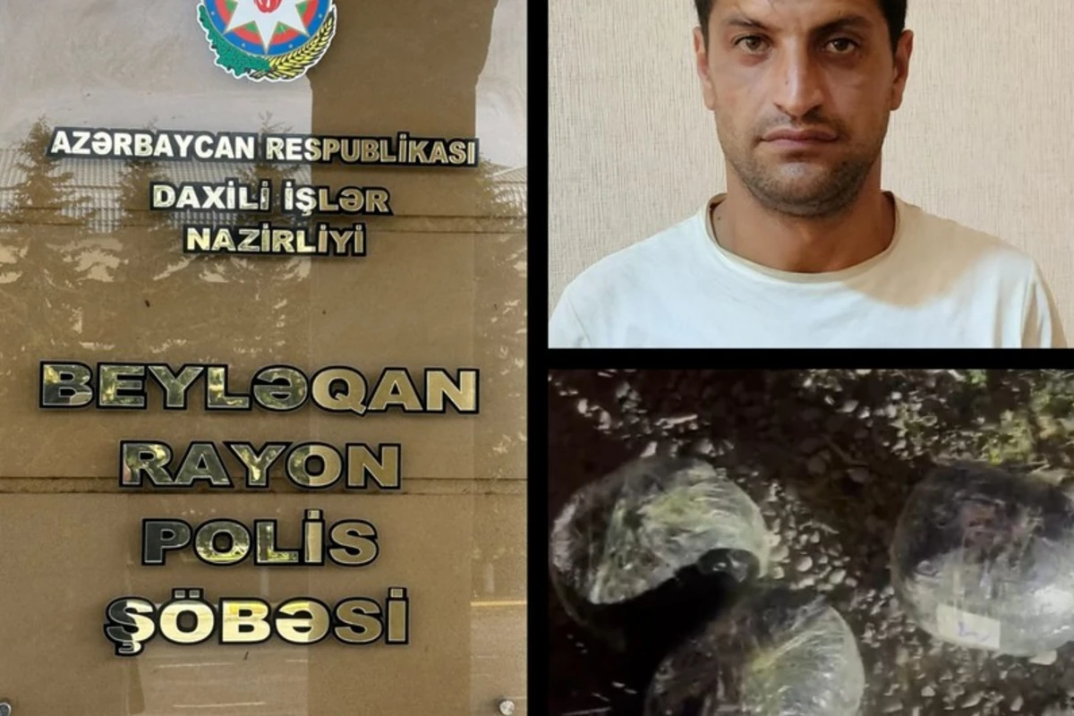 Beyləqan sakinində 9 kiloqrama yaxın heroin və marixuana aşkarlanıb