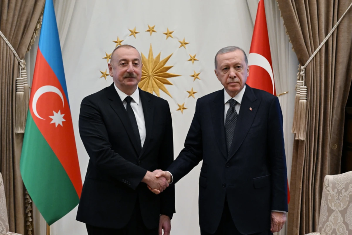 Ankarada İlham Əliyevin Rəcəb Tayyib Ərdoğan ilə təkbətək görüşü olub - YENİLƏNİB-2 - FOTO