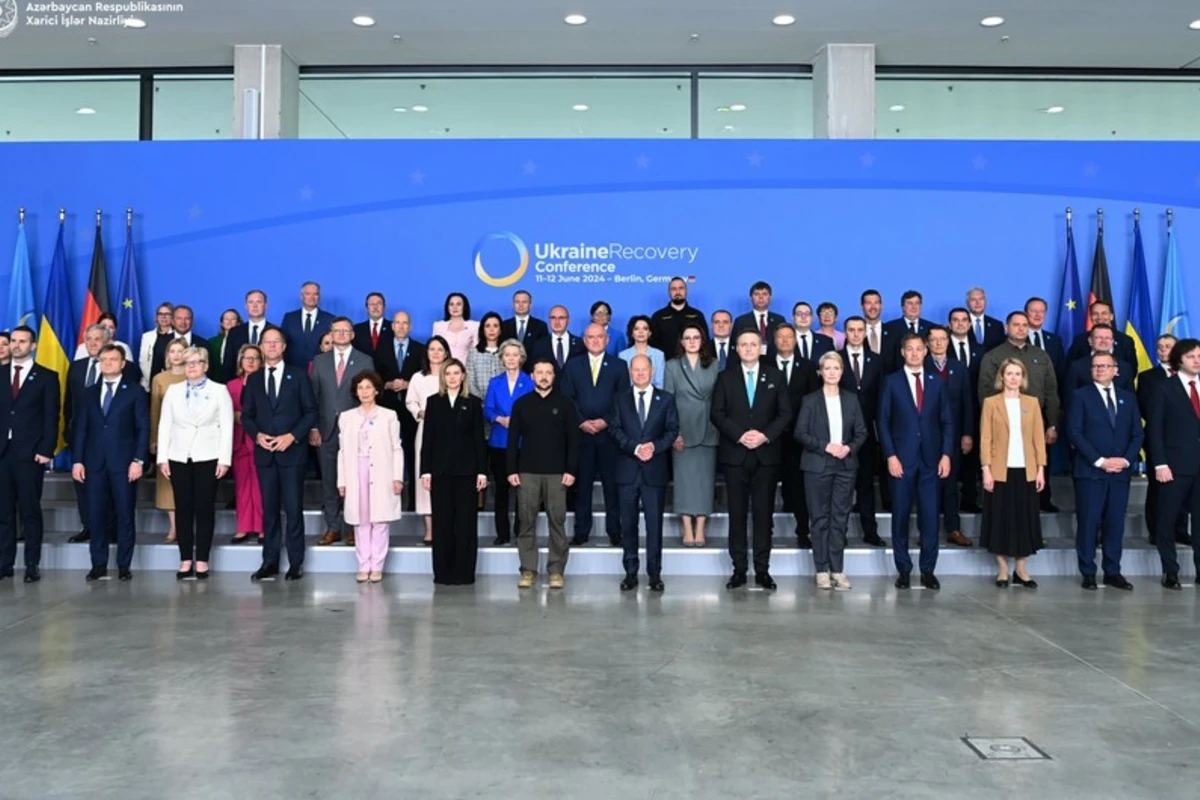 Ceyhun Bayramov Berlində keçirilən Ukrayna Bərpa Konfransında iştirak edib - FOTO Ceyhun Bayramov Berlində keçirilən Ukrayna Bərpa Konfransında iştirak edib - FOTO