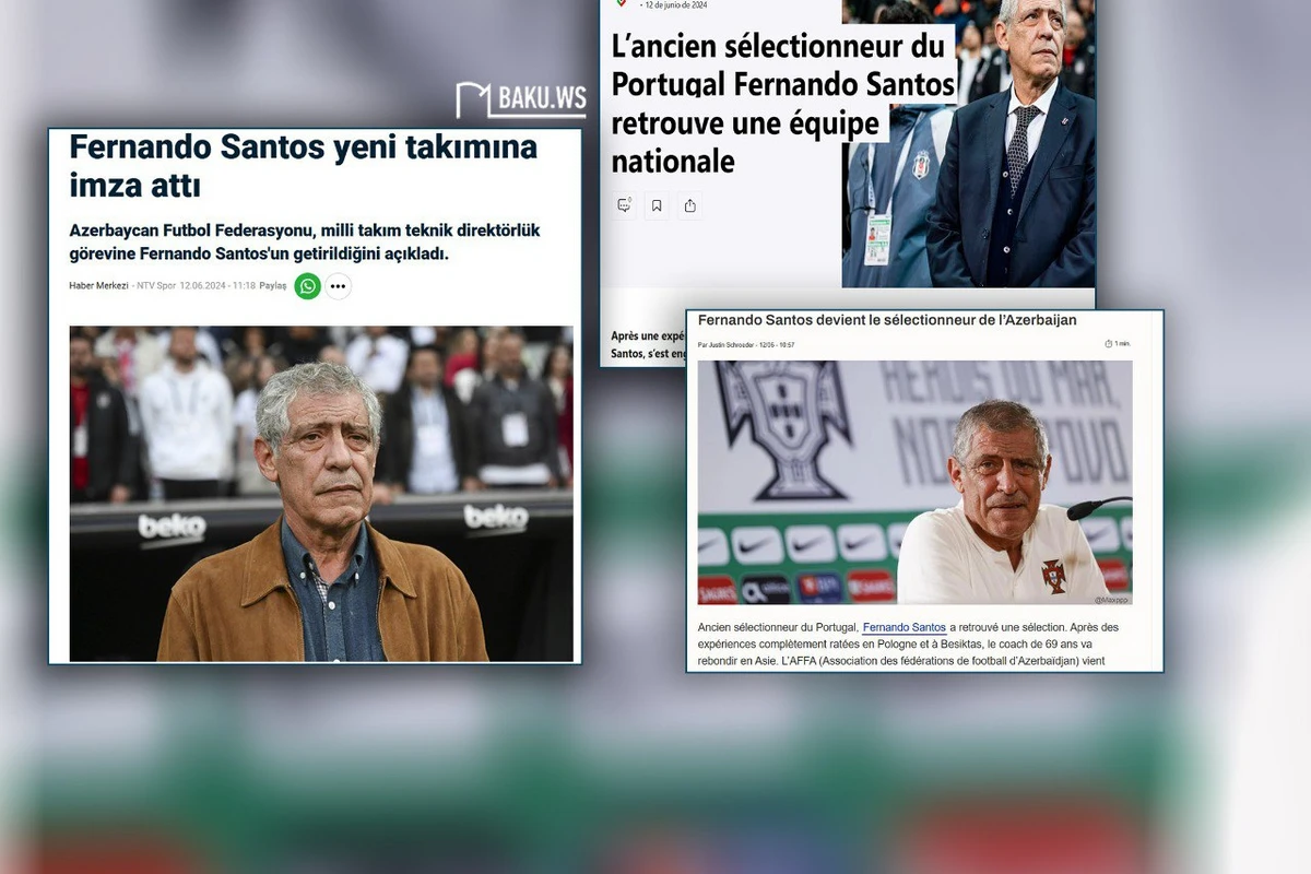 Fernandu Santuşun yığmamıza təyinatı dünya KİV-də - FOTO Fernandu Santuşun yığmamıza təyinatı dünya KİV-də - FOTO