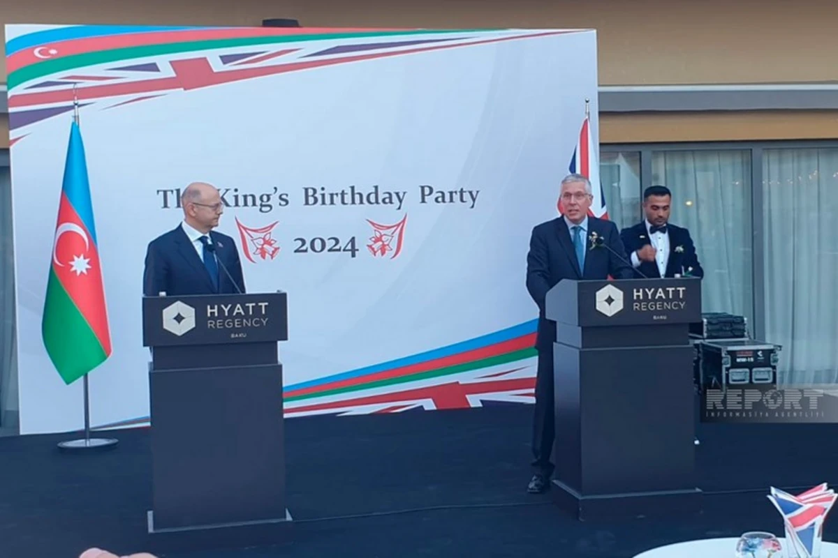 Britaniya səfiri: COP29-un Bakıda keçirilməsi regionda sülh üçün müsbət siqnaldır Britaniya səfiri: COP29-un Bakıda keçirilməsi regionda sülh üçün müsbət siqnaldır