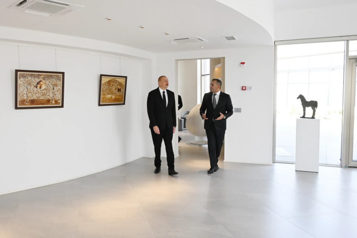 İlham Əliyev Palçıq Vulkanları Turizm Kompleksinin açılışında iştirak edib - FOTO