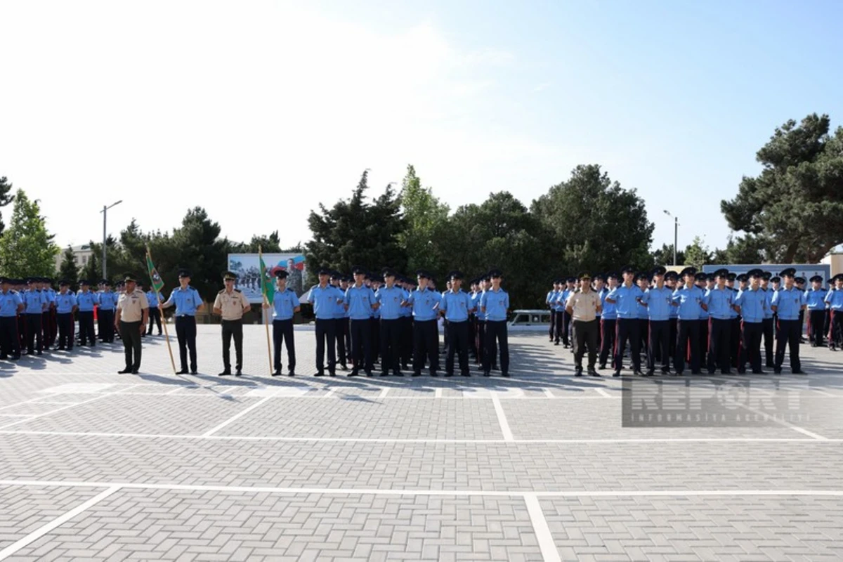 Cəmşid Naxçıvanski adına Hərbi Liseydə buraxılış gününə həsr olunan mərasim keçirilib - FOTO